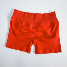 Load image into Gallery viewer, SOLID SEAMLESS SPANDEX SHORTS