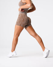 Load image into Gallery viewer, ZEBRA SEAMLESS SPANDEX SHORTS