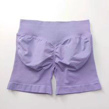 Load image into Gallery viewer, SOLID SEAMLESS SPANDEX SHORTS