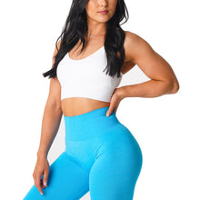 Load image into Gallery viewer, SEAMLESS FLOURISH SPANDEX SPORTS BRA