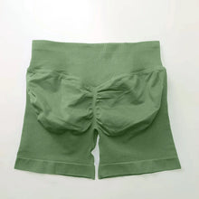Load image into Gallery viewer, SOLID SEAMLESS SPANDEX SHORTS