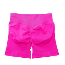 Load image into Gallery viewer, SOLID SEAMLESS SPANDEX SHORTS