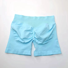 Load image into Gallery viewer, SOLID SEAMLESS SPANDEX SHORTS