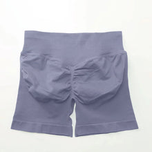 Load image into Gallery viewer, SOLID SEAMLESS SPANDEX SHORTS