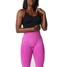 Load image into Gallery viewer, SEAMLESS FLOURISH SPANDEX SPORTS BRA