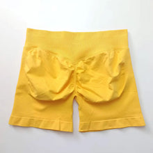 Load image into Gallery viewer, SOLID SEAMLESS SPANDEX SHORTS