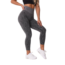 Load image into Gallery viewer, SVANA ZEBRA SEAMLESS LEGGINGS