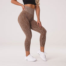 Load image into Gallery viewer, SVANA ZEBRA SEAMLESS LEGGINGS