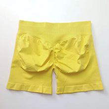 Load image into Gallery viewer, SOLID SEAMLESS SPANDEX SHORTS
