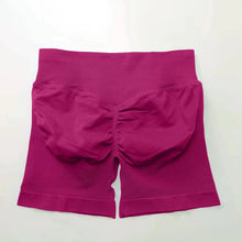 Load image into Gallery viewer, SOLID SEAMLESS SPANDEX SHORTS
