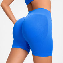Load image into Gallery viewer, SOLID SEAMLESS SPANDEX SHORTS
