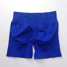 Load image into Gallery viewer, SOLID SEAMLESS SPANDEX SHORTS

