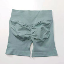 Load image into Gallery viewer, SOLID SEAMLESS SPANDEX SHORTS
