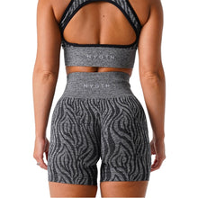 Load image into Gallery viewer, ZEBRA SEAMLESS SPANDEX SHORTS
